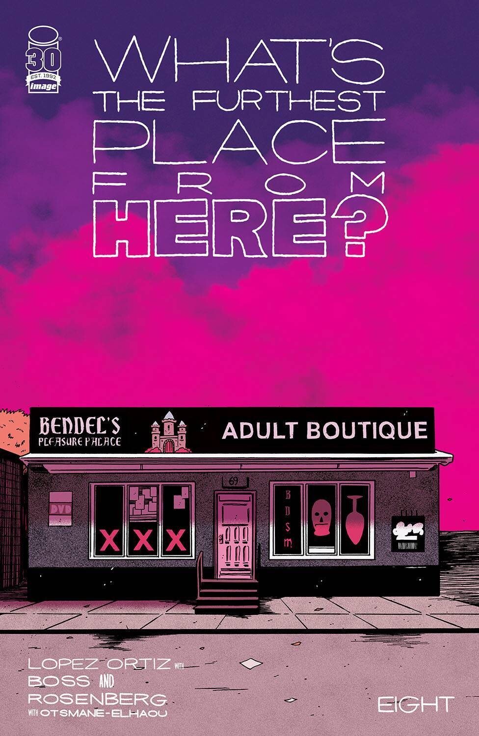 WHATS THE FURTHEST PLACE FROM HERE #8 CVR A BOSS
IMAGE COMICS
(23rd November 2022)