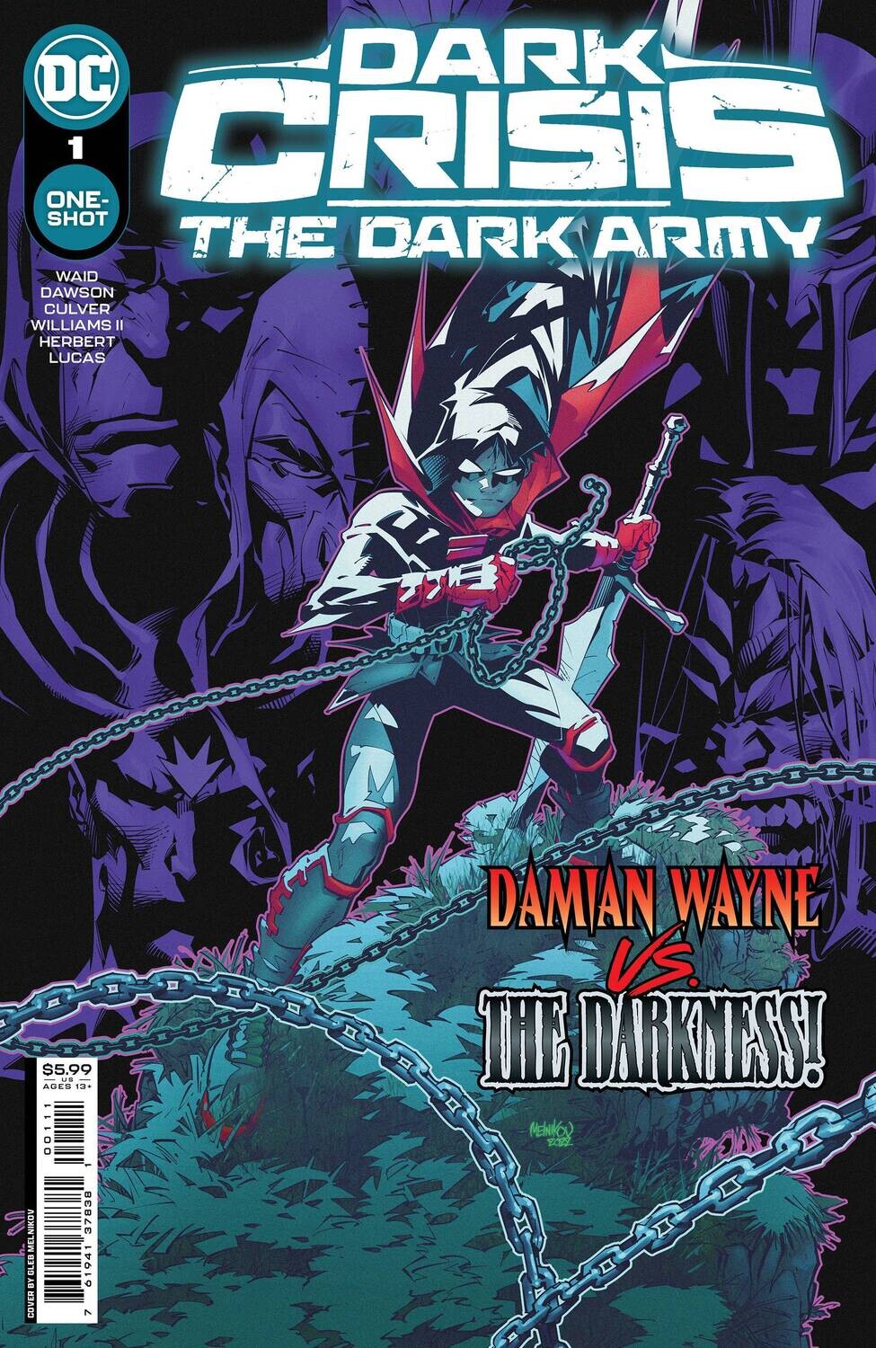 DARK CRISIS THE DARK ARMY (ONE SHOT) CVR A MELNIKOV
DC COMICS
(23rd November 2022)