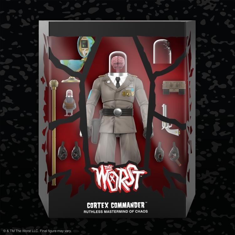 Super7 The Worst Wave 3 Ultimate Cortex Commander Figure