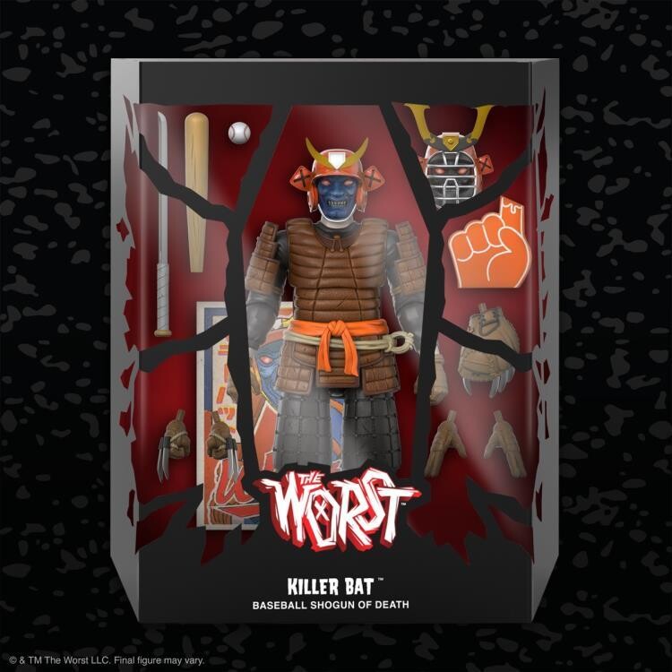 Super7 The Worst Wave 3 Ultimate Killer Bat Figure Super7 The Worst Wave 3 Ultimate Killer Bat Figure