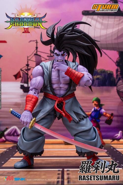 STORM COLLECTIBLES SAMURAI SHODOWN VI RASETSUMARU FIGURE