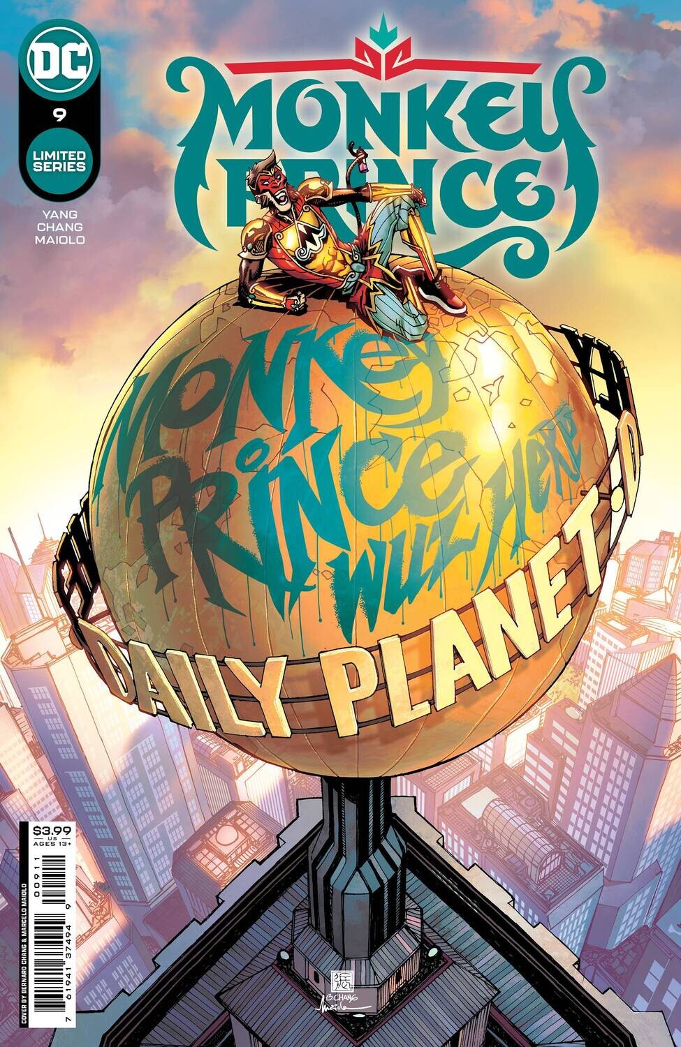 MONKEY PRINCE #9 (OF 12) CVR A CHANG
DC COMICS
(30th November 2022)