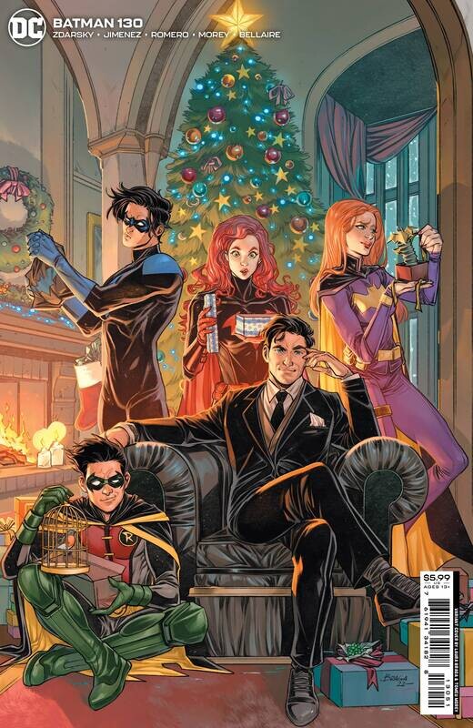 BATMAN #130 CVR D BRAGA HOLIDAY CARD STOCK VAR (RES)
DC COMICS
(30th November 2022)