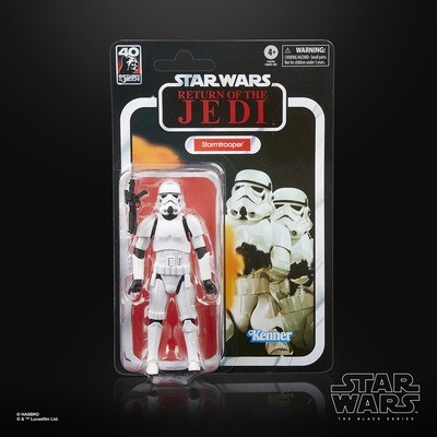 Star Wars The Black Series 6" Stormtrooper (40th Anniversary ROTJ)