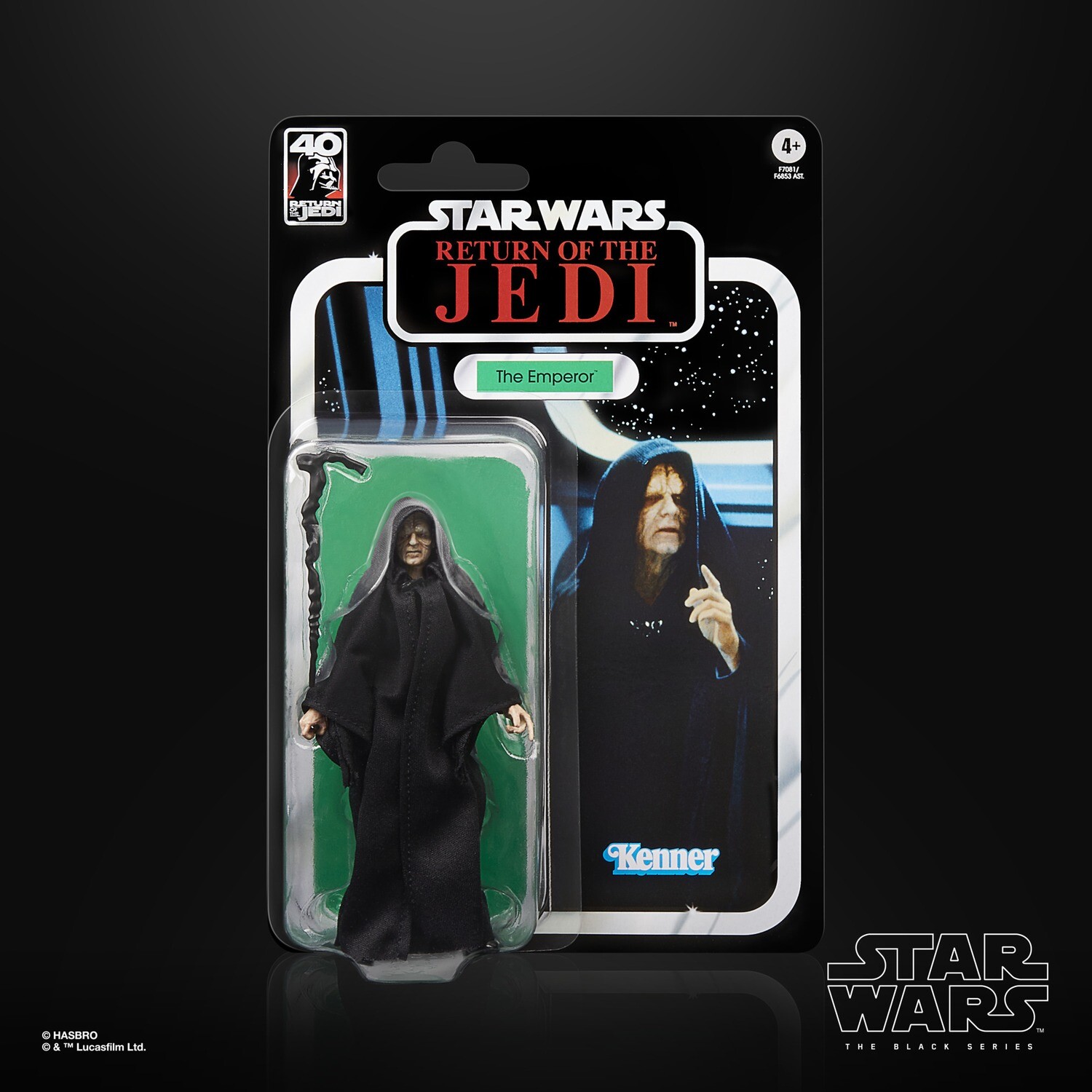 Star Wars The Black Series 6" Emperor Palpatine (40th Anniversary ROTJ)