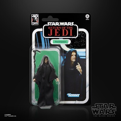 Star Wars The Black Series 6" Emperor Palpatine (40th Anniversary ROTJ)