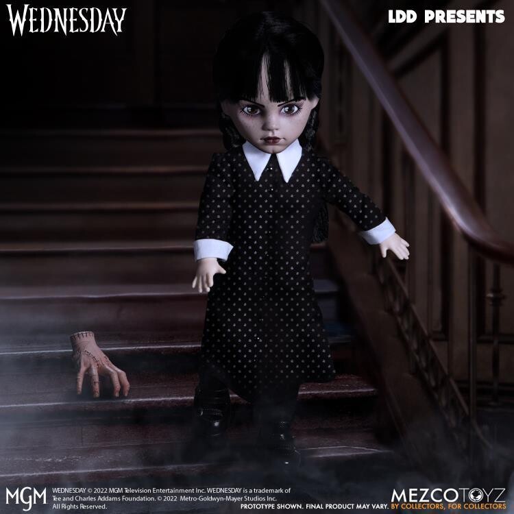 MEZCO LIVING DEAD DOLLS Presents: Wednesday Addams MEZCO LIVING DEAD DOLLS Presents: Wednesday Addams