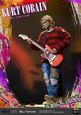 **PRE-ORDER** BLITZWAY Kurt Cobain 1/6 Scale Action Figure (With Bonus)