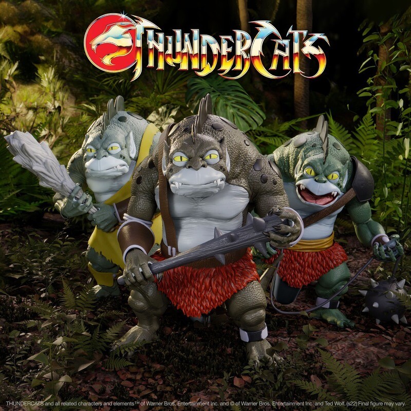 Super7 Thundercats Wave 8 Reptilians Ultimates Set of 3