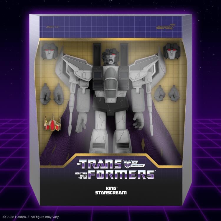 Super7 Transformers ULTIMATES! Wave 5 - King Starscream (Fallen) 7" Scale Action Figure