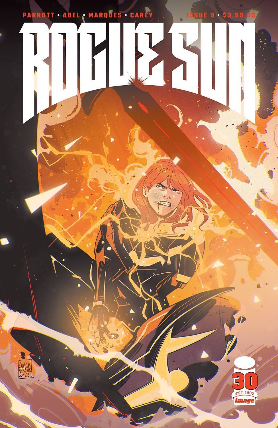 ROGUE SUN #9 CVR A VECCHIO MV
IMAGE COMICS
(21st December 2022)