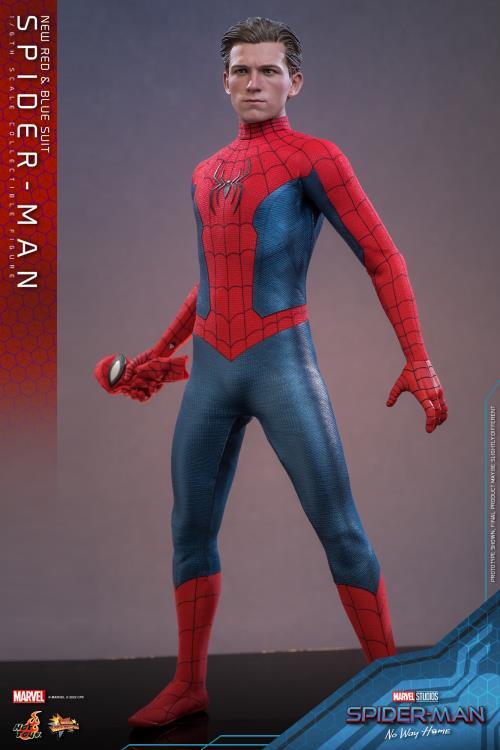 PRE ORDER** Hot Toys Spider-Man NO WAY HOME Spider-Man (New Red and Blue  Suit) Collector Edition
