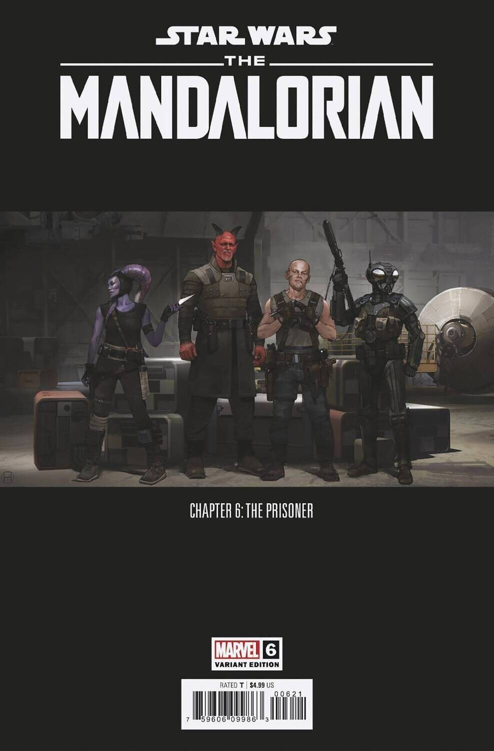 STAR WARS MANDALORIAN #6 CONCEPT ART VAR
MARVEL COMICS
(28th December 2022)