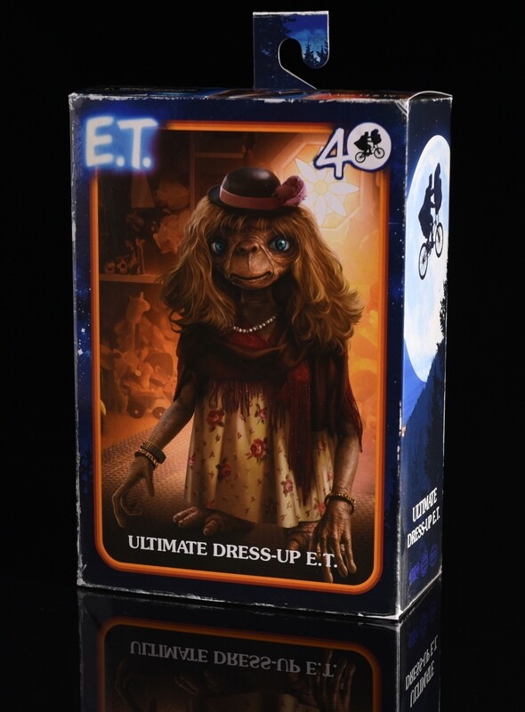 NECA 7" Scale Action Figure E.T. 40th Anniversary Ultimate Dress Up E.T.