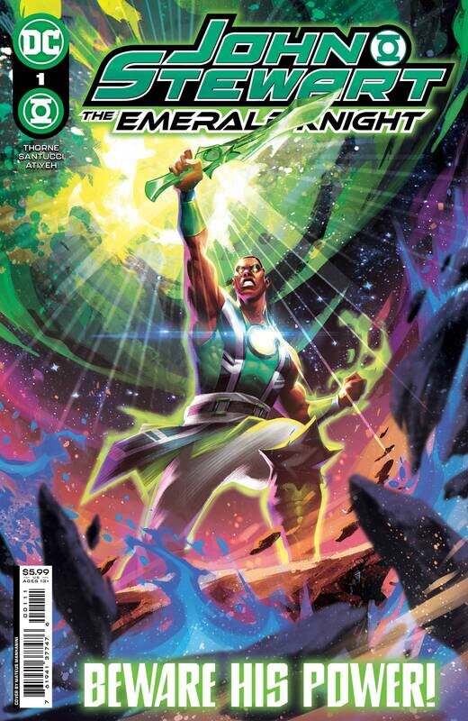 JOHN STEWART THE EMERALD KNIGHT (ONE SHOT) CVR A MANHANINI
DC COMICS
(28th December 2022)