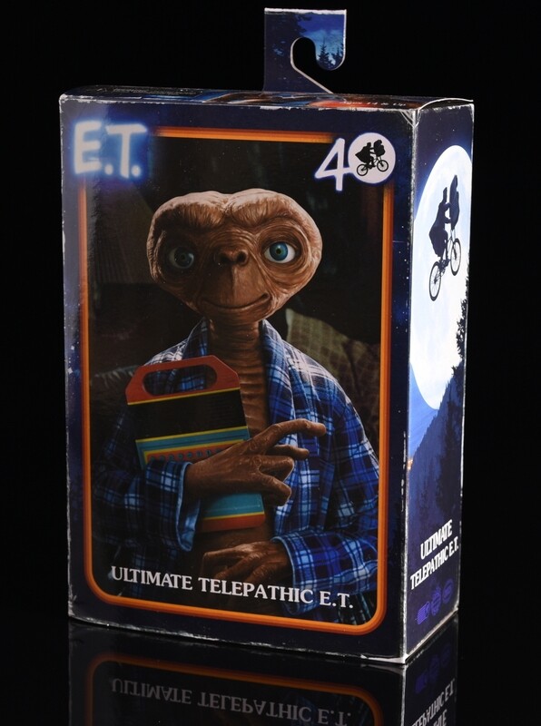 NECA 7" Scale Action Figure E.T. 40th Anniversary Ultimate Telepathic E.T.