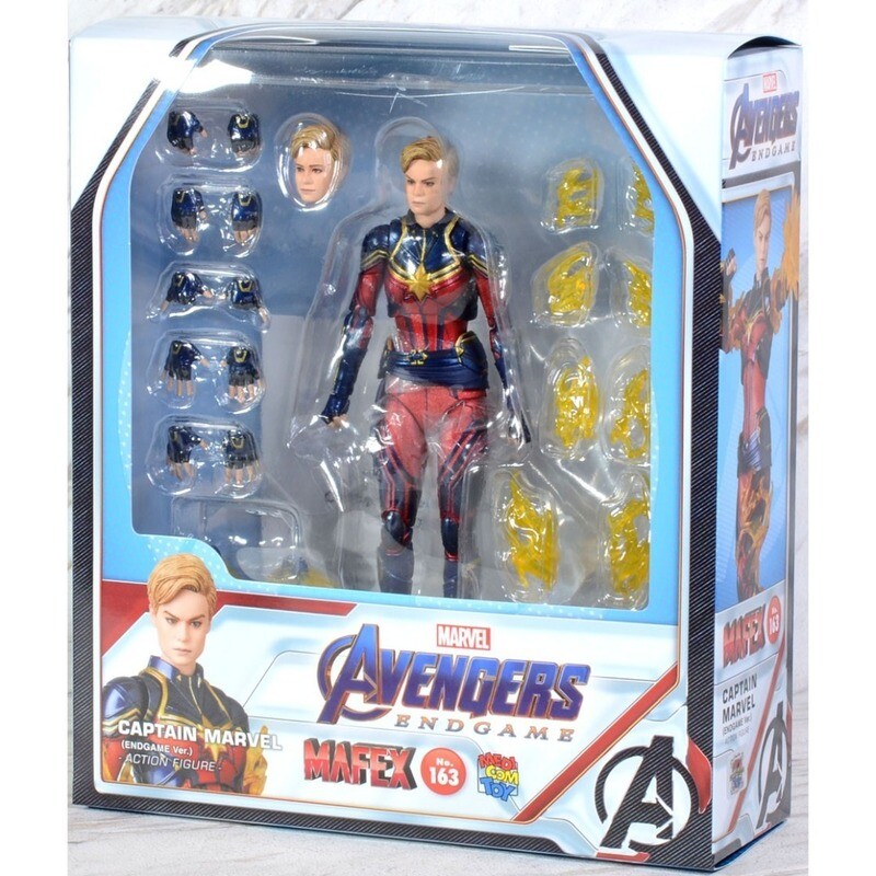 Medicom MAFEX No. 163 Carol Danvers Captain Marvel  (Avengers: ENDGAME)