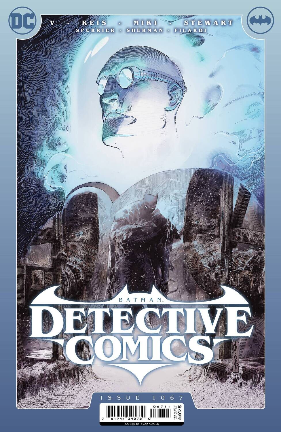 DETECTIVE COMICS #1067 CVR A EVAN CAGLE
DC COMICS
(28th December 2022)