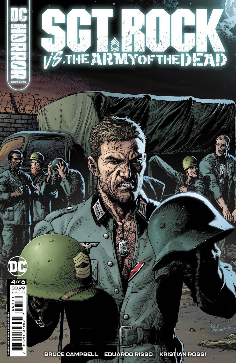 DC HORROR PRESENTS SGT ROCK VS ARMY DEAD #4 #4 (OF 6) CVR A
DC COMICS
(28th December 2022)