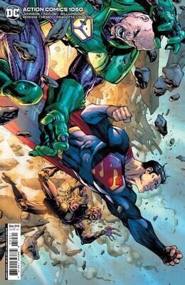 ACTION COMICS #1050 CVR B JIM LEE CARD STOCK VAR
DC COMICS
(28th December 2022) ACTION COMICS #1050 CVR B JIM LEE CARD STOCK VAR
DC COMICS
(28th December 2022)