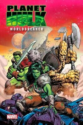 PLANET HULK WORLDBREAKER #3 (OF 5)
MARVEL COMICS
(4th January 2023) PLANET HULK WORLDBREAKER #3 (OF 5)
MARVEL COMICS
(4th January 2023)