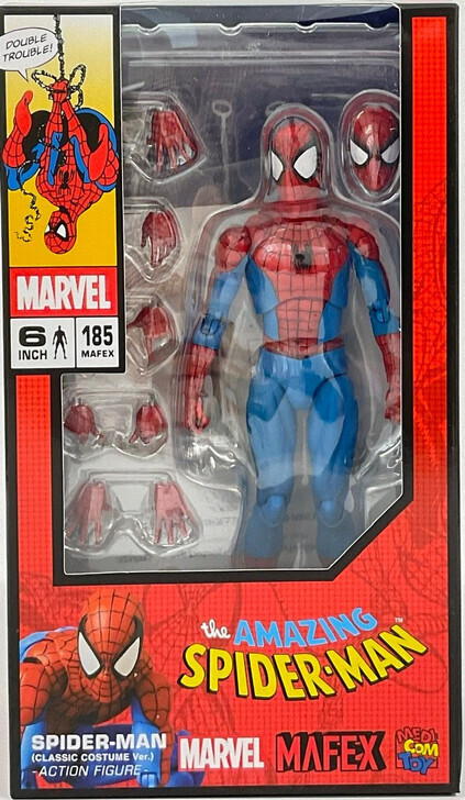 Medicom MAFEX Marvel Super Heroes MAFEX No.185 Spider-Man (Classic Costume Comic Ver.)