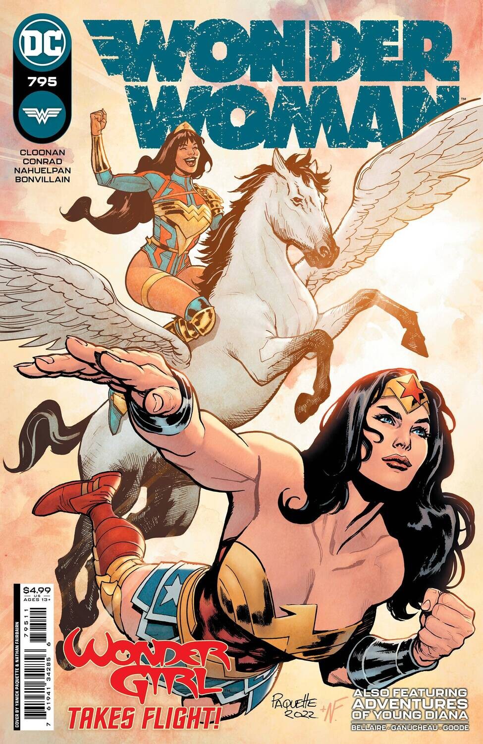 WONDER WOMAN #795 CVR A YANICK PAQUETTE
DC COMICS
(11th January 2023)