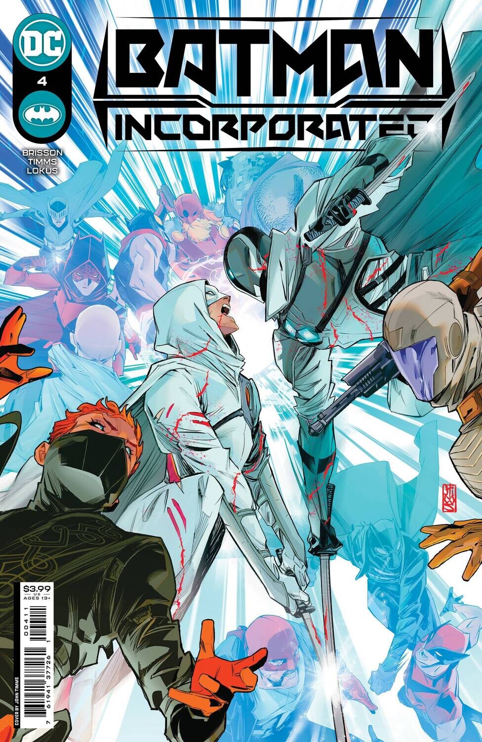BATMAN INCORPORATED #4 CVR A JOHN TIMMS
DC COMICS
(11th January 2023)