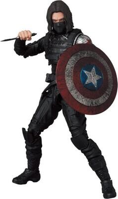 **PRE ORDER** Medicom MAFEX Captain America: The Winter Soldier No.203 Bucky Barnes (The Winter Soldier)