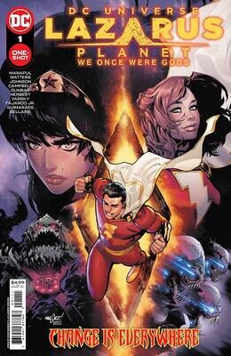 LAZARUS PLANET ONCE WERE GODS #1 (ONE SHOT) CVR A MARQUEZ SA
DC COMICS
(25th January 2023)