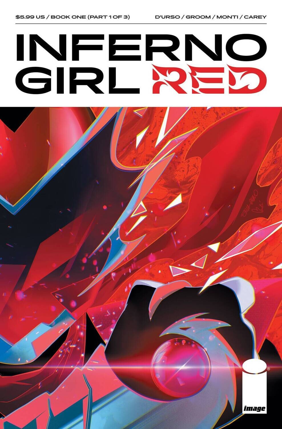 INFERNO GIRL RED BOOK ONE #1 (OF 3) CVR A DURSO & MONTI
IMAGE COMICS
(25th January 2023)