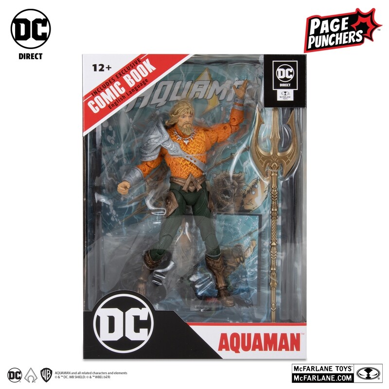 DC DIRECT COLLECTIBLES 7" PAGE PUNCHERS AQUAMAN WAVE 1: AQUAMAN