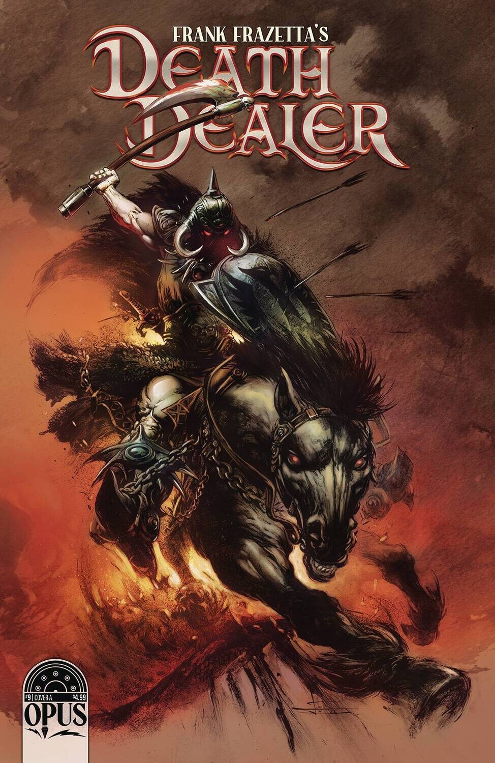 FRANK FRAZETTA DEATH DEALER #9 CVR A MANCO
OPUS COMICS
(1st  February 2023)