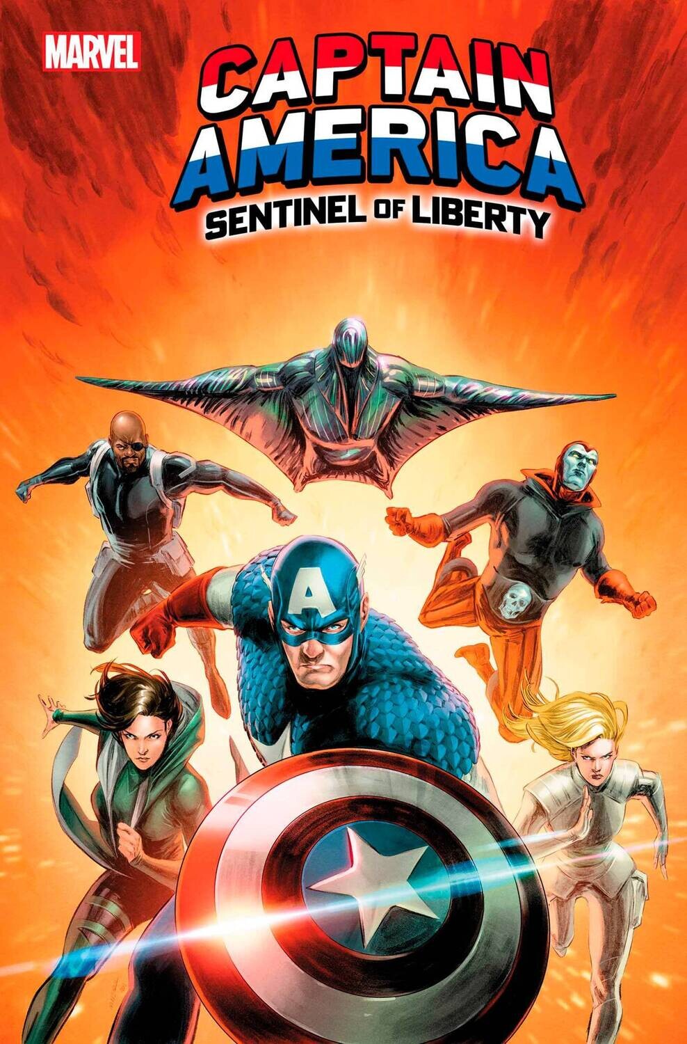CAPTAIN AMERICA SENTINEL OF LIBERTY #9
MARVEL COMICS
(1st  February 2023)