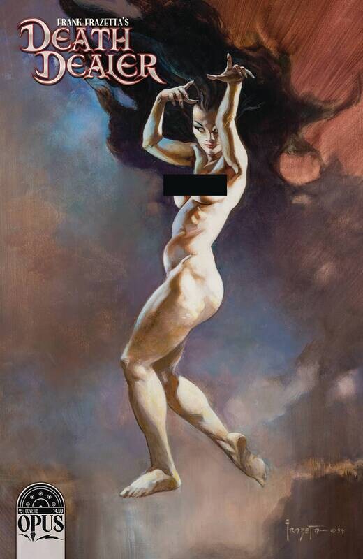 FRANK FRAZETTA DEATH DEALER #9 CVR B FRAZETTA
OPUS COMICS
(1st  February 2023)