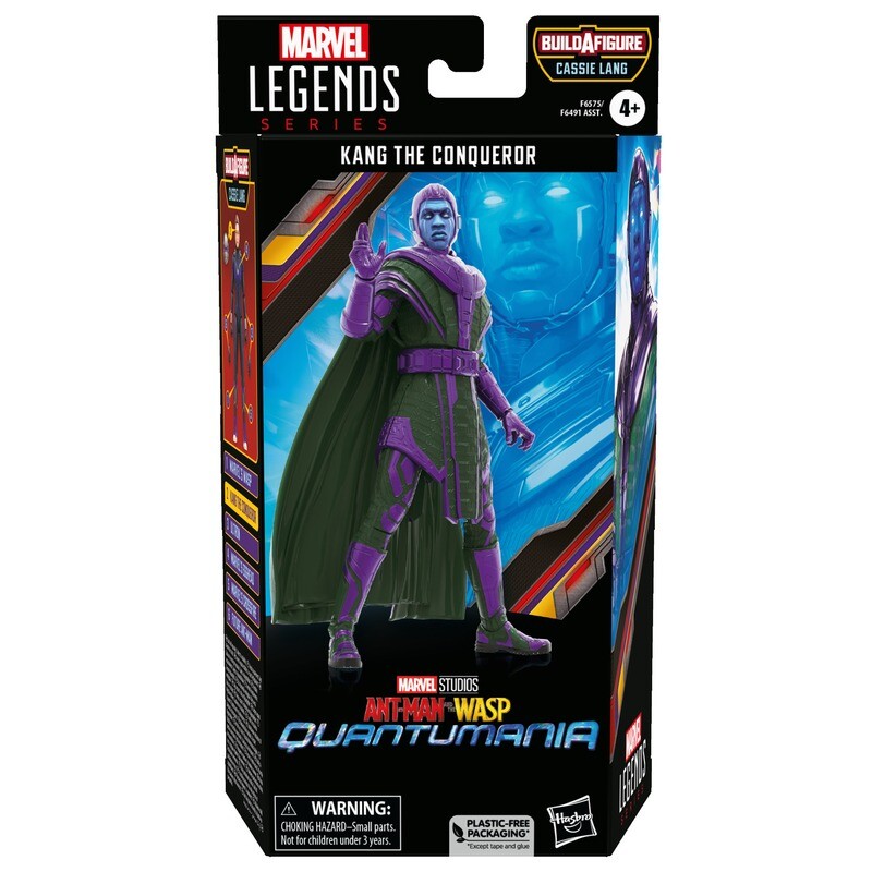 Marvel Legends 6" Ant-Man Wave Kang the Conqueror (CASSIE LANG BAF)