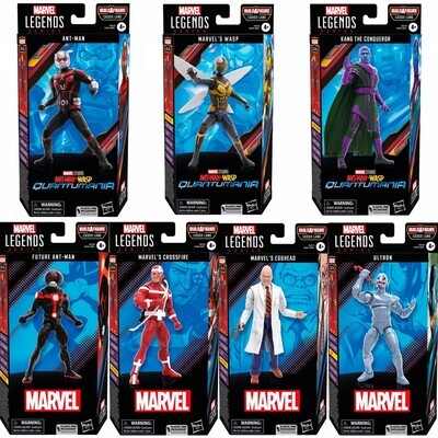 Marvel Legends 6" Ant Man Wave Set of 7 (CASSIE LANG BAF)