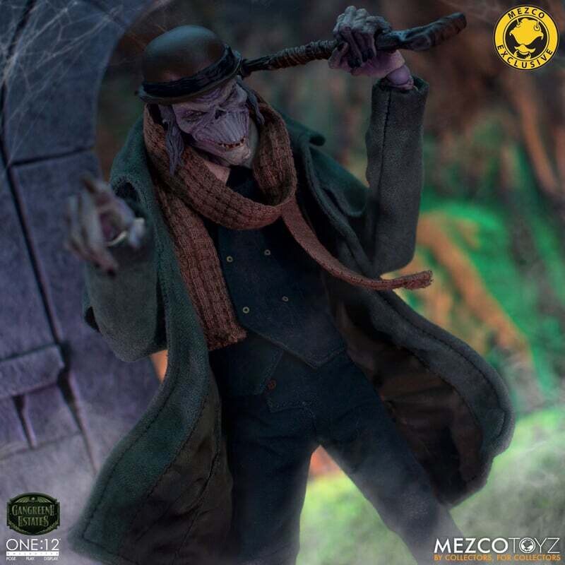 MEZCO ONE:12 COLLECTIVE Gangreene Estates Theodore Sodcutter Deluxe Edition
