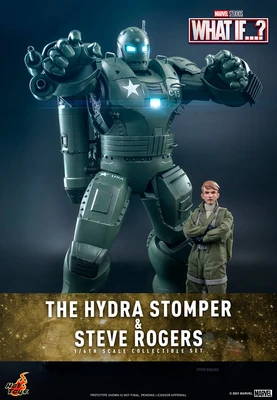 Hot Toys 1:6 MARVEL WHAT IF: STEVE ROGERS AND THE HYDRA STOMPER DELUXE SET