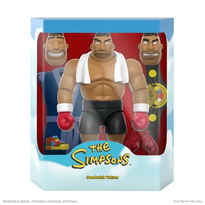 Super7 The Simpsons ULTIMATES Wave 4 Drederick Tatum