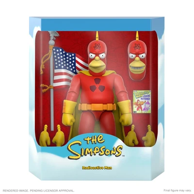 Super7 The Simpsons ULTIMATES Wave 4 Radioactive Man
