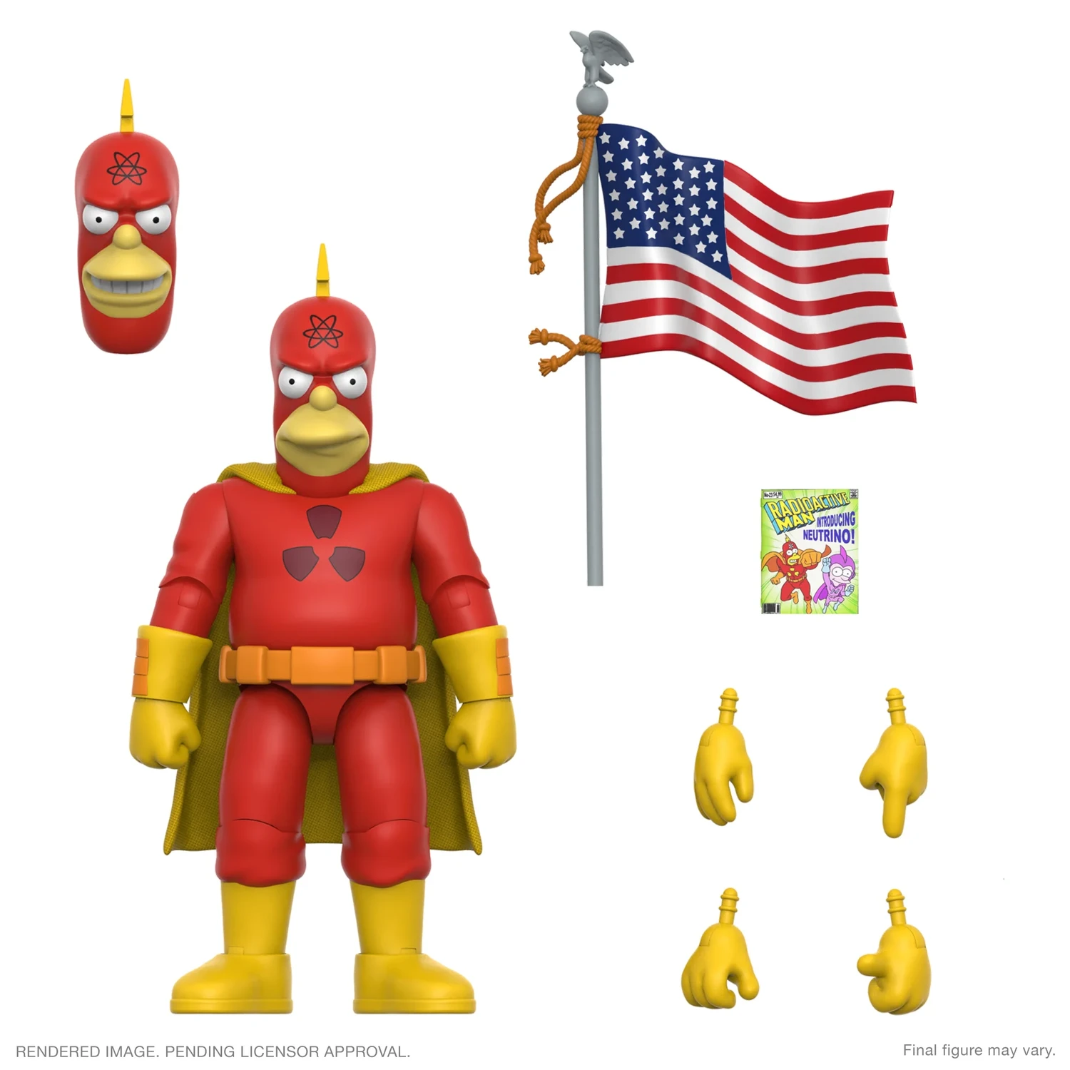 Super7 The Simpsons ULTIMATES Wave 4 Radioactive Man