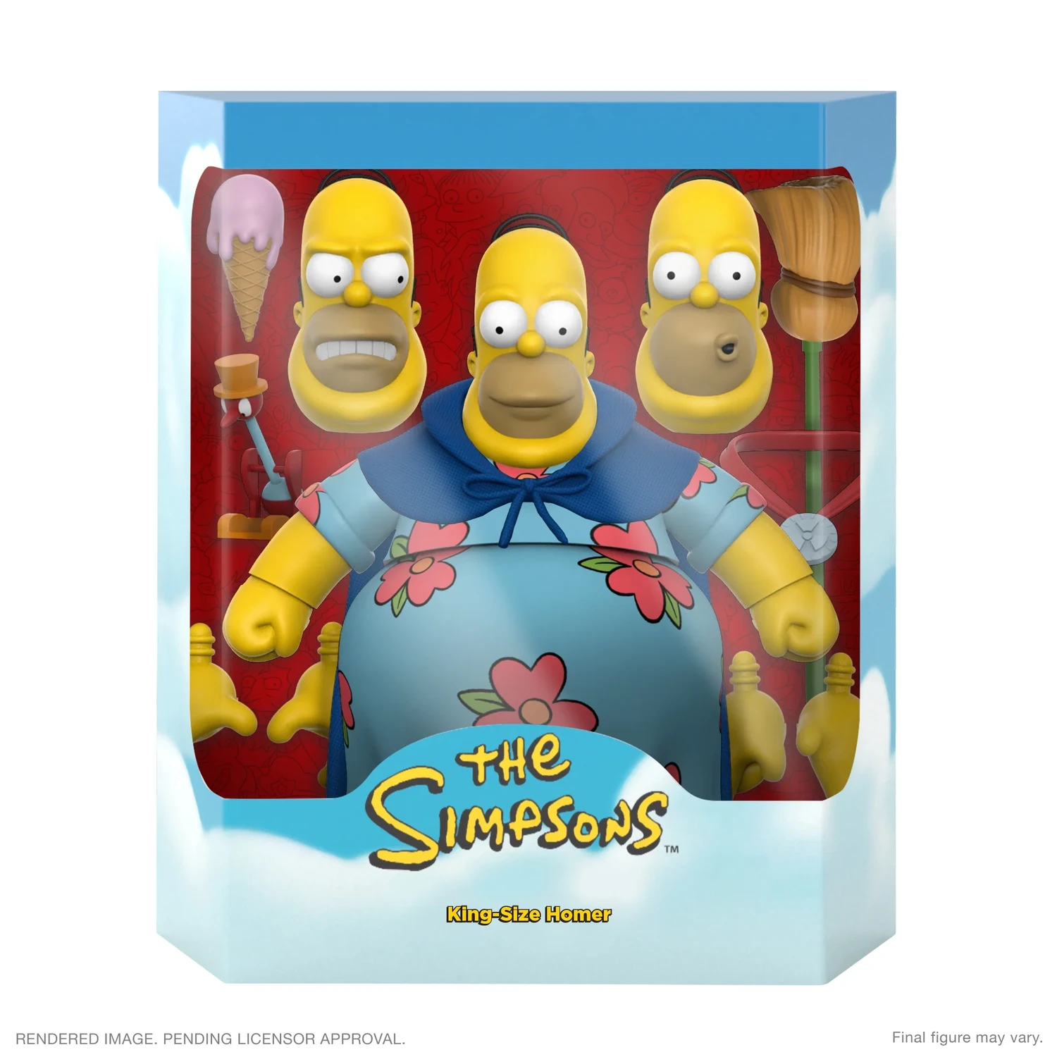 **PRE ORDER** Super7 - The Simpsons ULTIMATES Wave 4 - King Size Homer