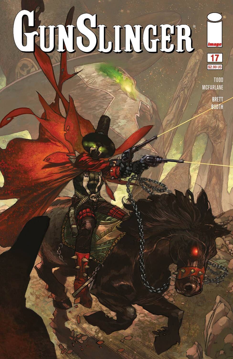 GUNSLINGER SPAWN #17 CVR A BIANCHI
IMAGE COMICS
(15th  February 2023)