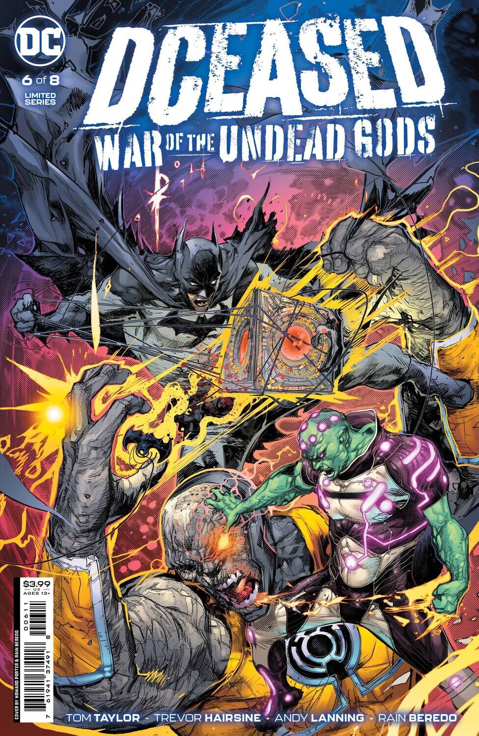 DCEASED WAR OF UNDEAD GODS #6 (OF 8) CVR A HOWARD PORTER
DC COMICS
(22nd February 2023)