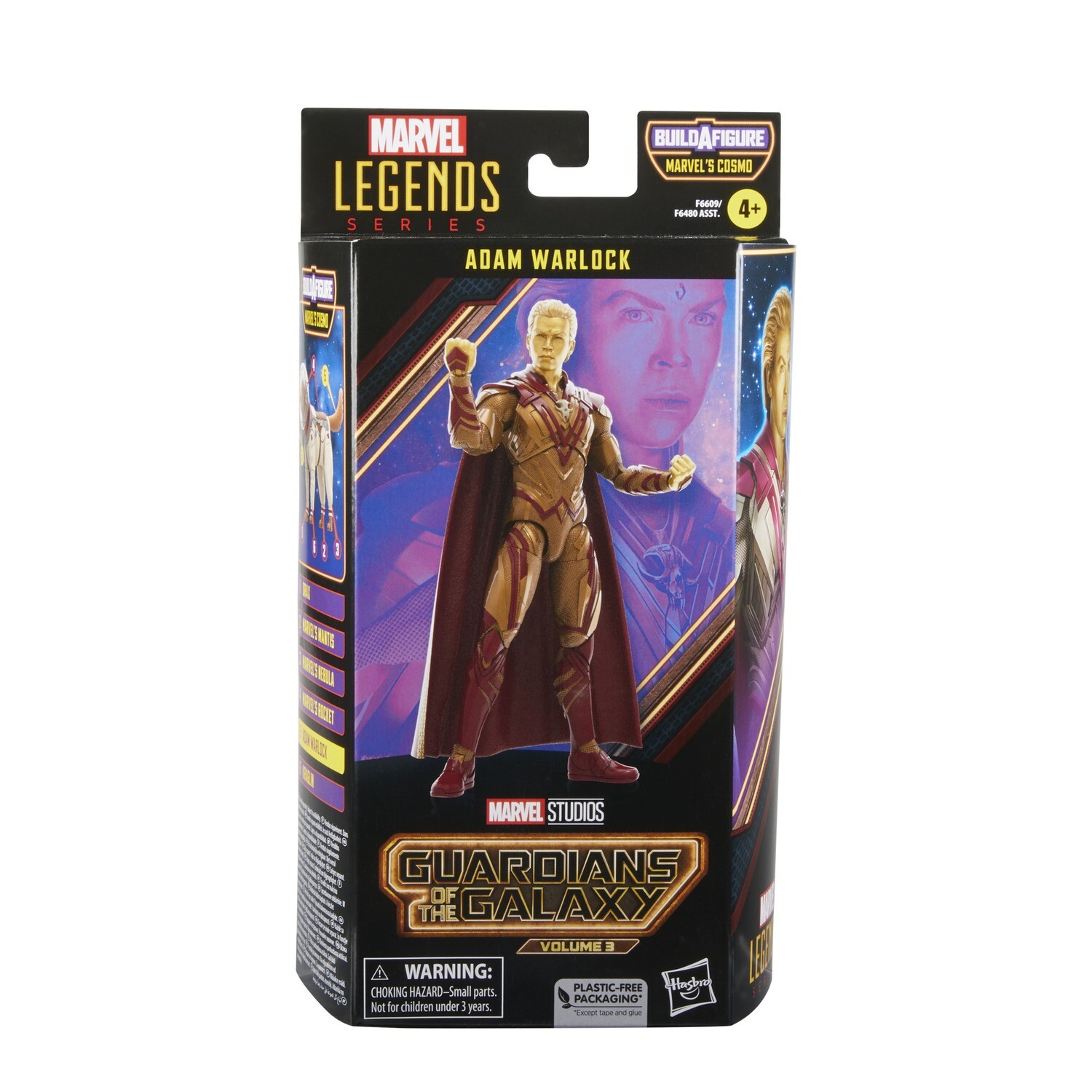 Marvel Legends 6" Guardians of the Galaxy Vol.3 Wave Adam Warlock (COSMO BAF)
