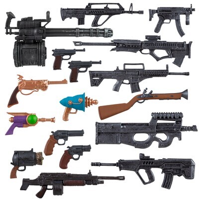 McFarlane Toys 7" DELUXE WEAPONS ACCESSORY PACK (MUNITIONS PACK 2)