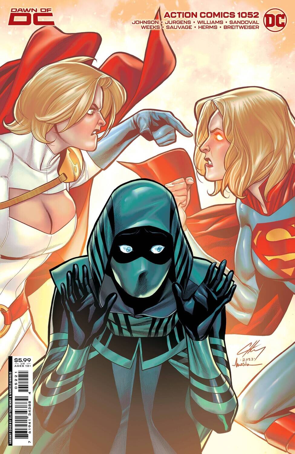 ACTION COMICS #1052 CVR B HENRY MAIOLO CARD STOCK VAR
DC COMICS
(1st March 2023)