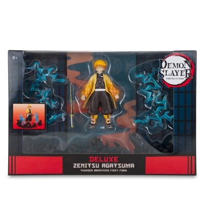McFarlane Toys - 5" Demon Slayer  DELUXE Zenitsu Agatsuma Action Figure