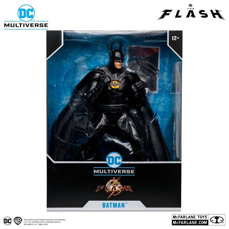 McFarlane Toys DC Multiverse 12" FLASH MOVIE STATIC FIGURE BATMAN (MICHAEL KEATON)